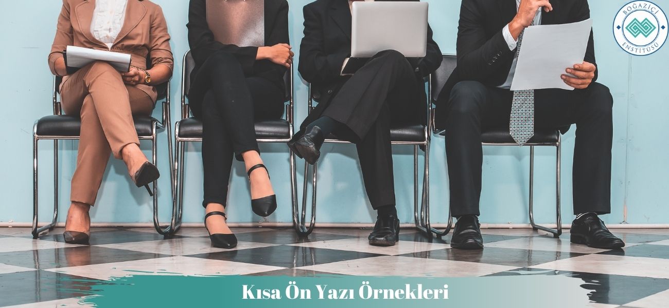 Kısa Ön Yazı Örnekleri Kısa Ön Yazı Örnekleri