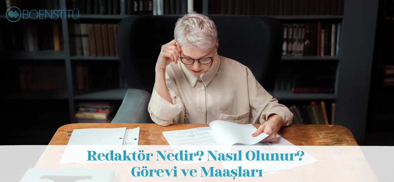 Redaktör Nedir? Nasıl Olunur? Görevi ve Maaşları