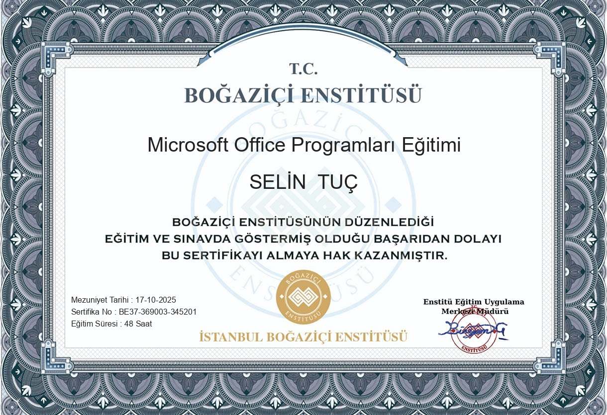 Microsoft Office Programları Eğitimi