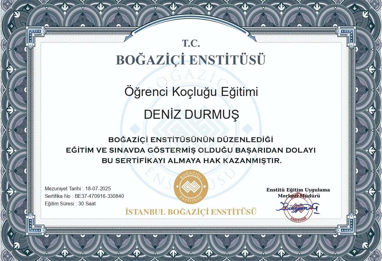 Öğrenci Koçluğu Eğitimi