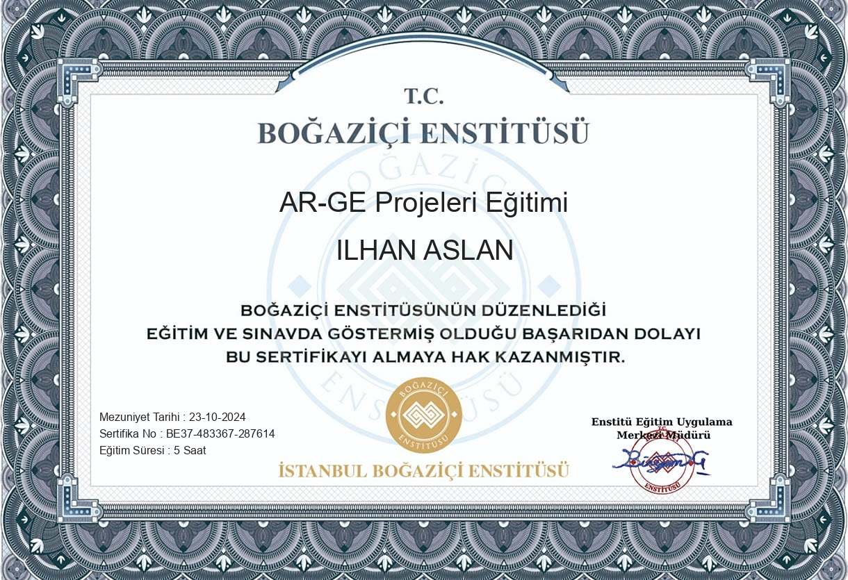 AR-GE Projeleri Eğitimi