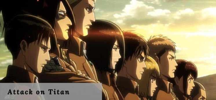 en çok izlenen animeler attack on titan