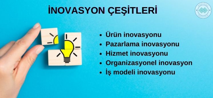 inovasyon çeşitleri türleri