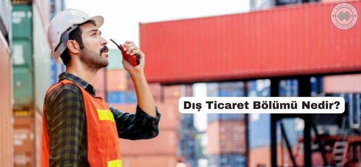 dış ticaret bölümü nedir