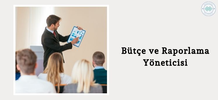 bütçe ve raporlama yöneticisi