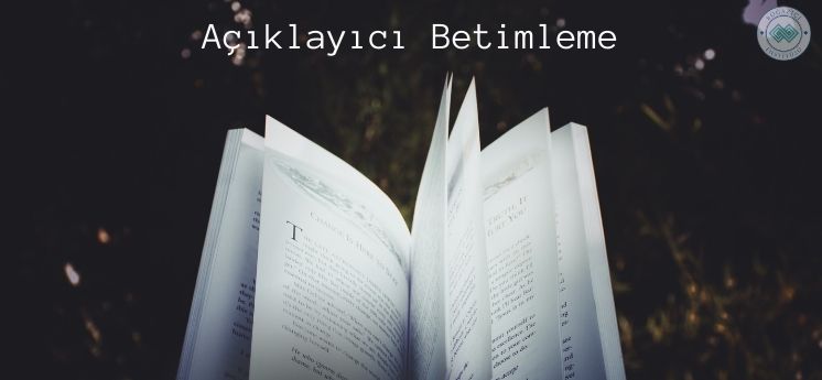 betimleme türleri açıklayıcı