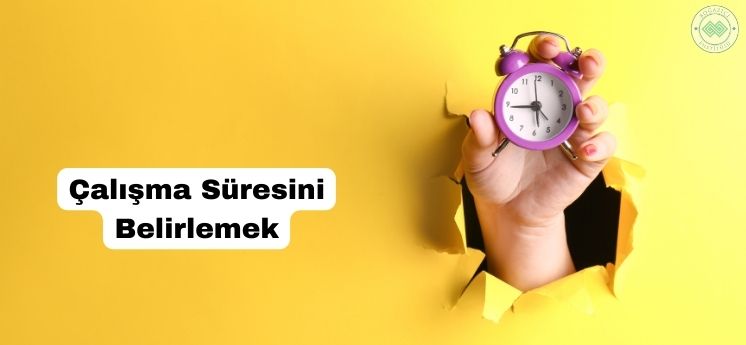 süre belirlemek ders çalışma alışkanlığı nasıl kazanılır