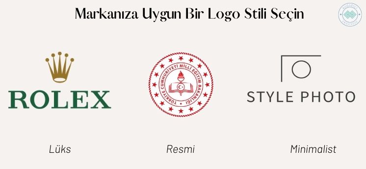 logo nasıl tasarlanır uygun stil seçme