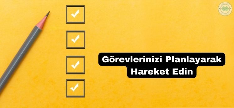 odaklanma sorunu nasıl çözülür görevleri planlama