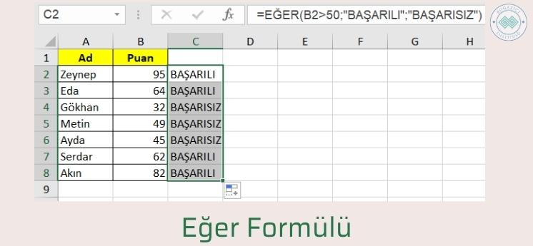 yeni başlayanlar için kullanışlı excel formülleri eğer fonksiyonu