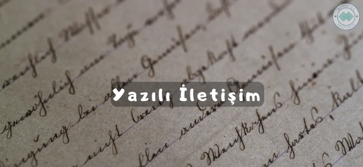 yazılı iletişim